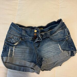 Denim Blue Women's Shorts
